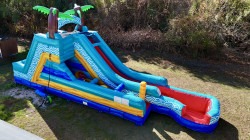 19' Akua Falls Obstacle Course & Slide (WET/DRY)