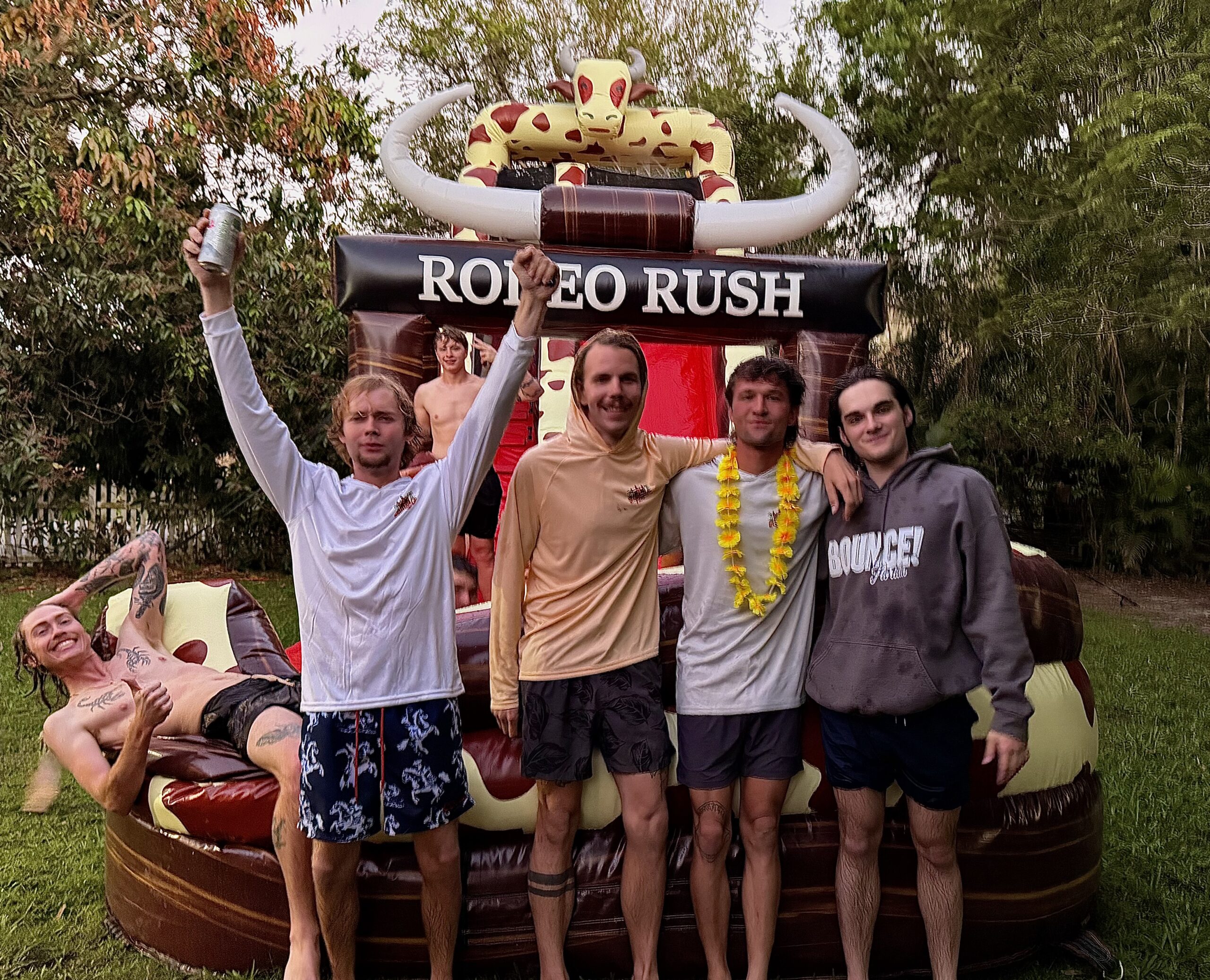 BOUNCE! Florida team photo — bounce house rental company Palm Beach County