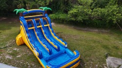 banana split water slide wellington fl 1781236797 17' Banana Split Dual Lane