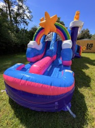 unicorn combo bounce florida 1791345065 Dual Lane Unicorn Combo (WET/DRY)